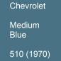 Preview: Chevrolet, Medium Blue, 510 (1970).